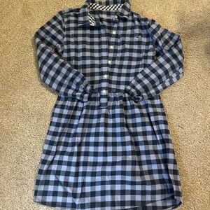 Vineyard Vines Navy and Black Girls Dress.